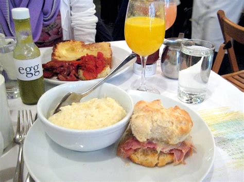 Country Ham Biscuit Cheese Grits And Eggs Rothko Egg Rest Flickr