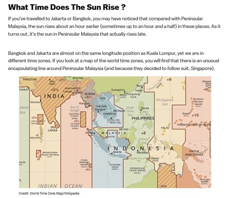 The Forgotten History Of Malaysias 6 Timezone Changes Yoodo