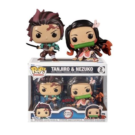 Funko Pop Tanjiro And Nezuko 2 Pack