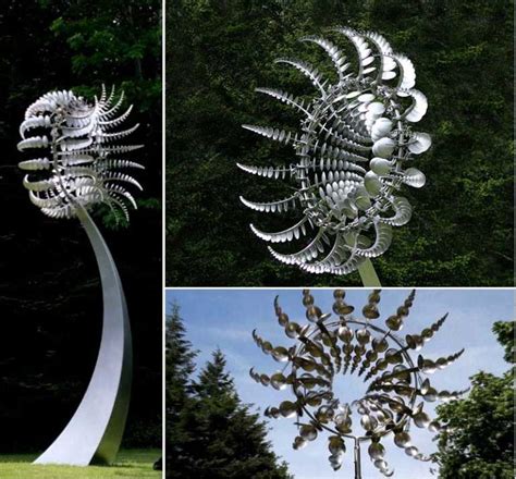 Buy Modern Metal Sculpture Kinetic Wind Sculptures Design Replica For