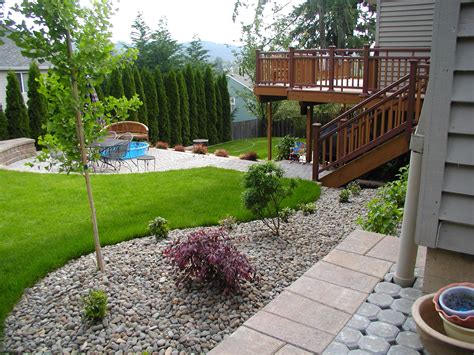 Impressive Concept For The Application Of Backyard Landscaping Ideas On