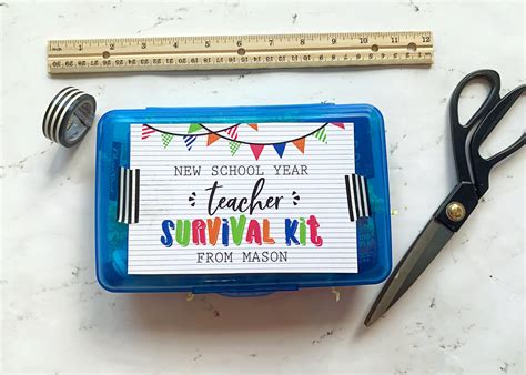 New School Year Teacher Survival T Printable — E Three Design Studio