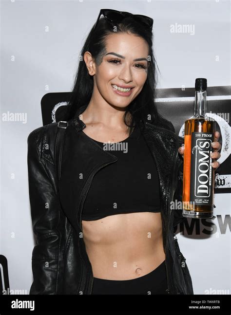 June 22 2019 Glendale California Usa Katrina Jade Attends Dooms Whiskey Tasting At