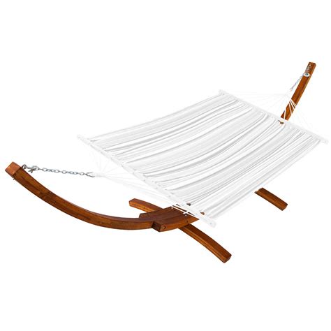 Ultranatura Impressive Teak Wood Hammock Stand Bali Series 2 Person