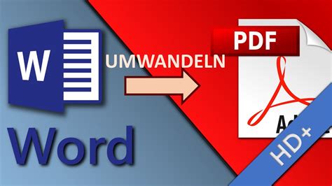 Word Datei In Pdf Umwandeln Youtube