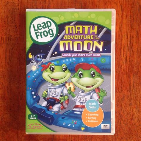Reserved Leapfrog Math Adventure To The Moon Dvd Hobbies And Toys
