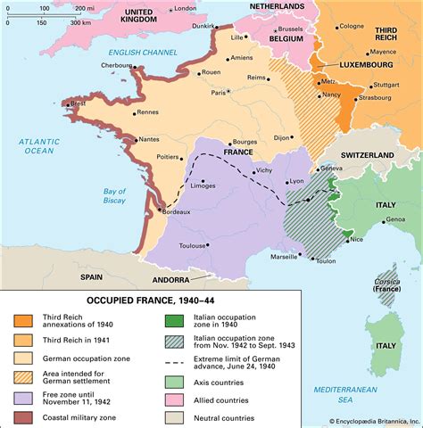 Vichy France History Leaders And Map Britannica