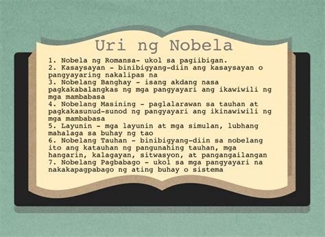 Kahalagahan Ng Sangkap Ng Nobela Pagtitipon Nobela