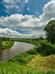 River Neman , Belarus. stock image. Image of reflection - 96772029
