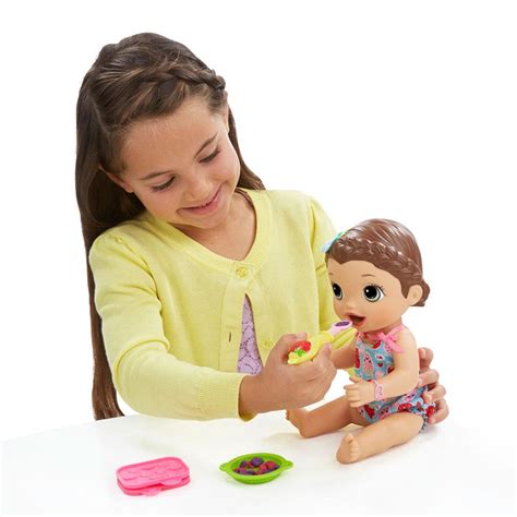 Baby Alive Super Snacks Snackin Lily Brunette Amazon