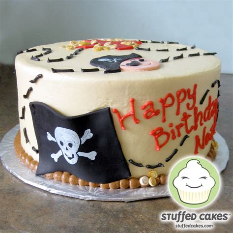 Stuffed Cakes Pirate Treasure Cake