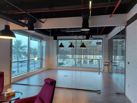 Frameless Office Glass Partition Dubai Uae Khaleej Aluminium
