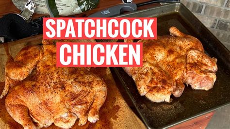 Spatchcock Bbq Chicken On The Kamado Joe Spathcock Bbq Chicken Youtube