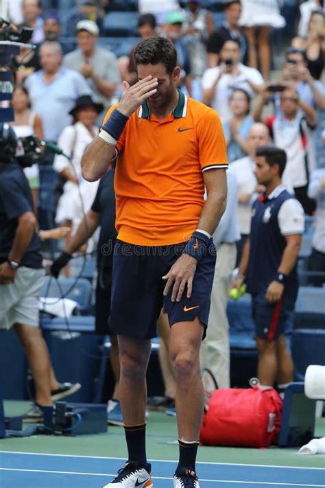 Grand Slam Champion Juan Martin Del Potro Of Argentina Celebrates