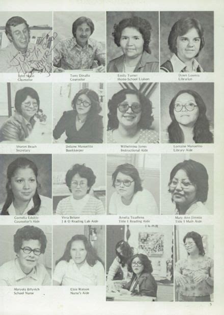 Explore 1977 Tohatchi High School Yearbook Tohatchi Nm Classmates
