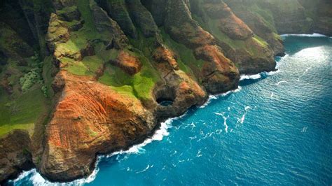Bright Eye Sea Cave Nā Pali Coast Kauai Hawaii Usa Bing Gallery