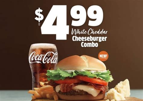 Jack In The Box Introduces New White Cheddar Cheeseburger Combo The