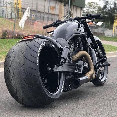 Harley Davidson V Rod Australia “black” By Dgd Custom Harleydavidson