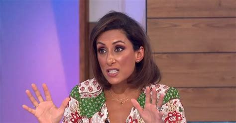 saira khan announces she is leaving loose women to focus on what s really important ok magazine