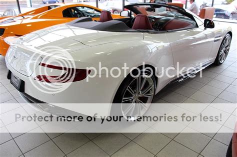 Purchase New 2014 Aston Martin Vanquish Volante Stratus White