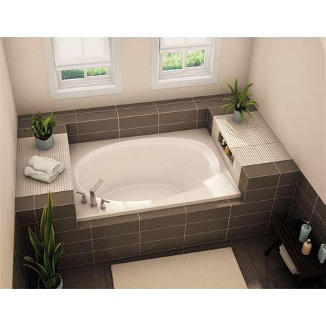 A drop in tub often combines the benefits of an alcove tub with the design sensibilities of a freestanding tub. MAAX Drop-In Tubs | eBay