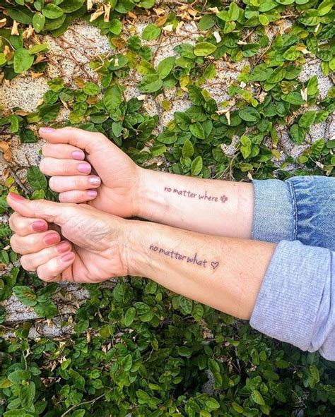 42 Mother Daughter Tattoo Ideas To Solidify Your Bond Tattoos For