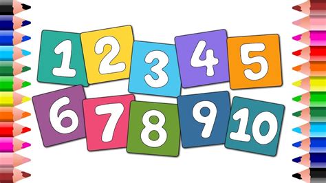 123 Numbers Learn And Colors For Kids Numbers For Toddlers Setoys