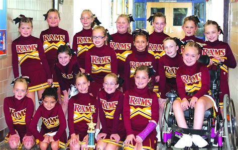 Holland Cheerleaders Bond With Special Easton Squad