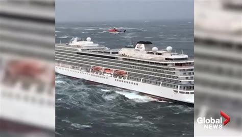 Norway Cruise Passengers Rescued By Helicopter After Ships Engine Fails National Globalnewsca