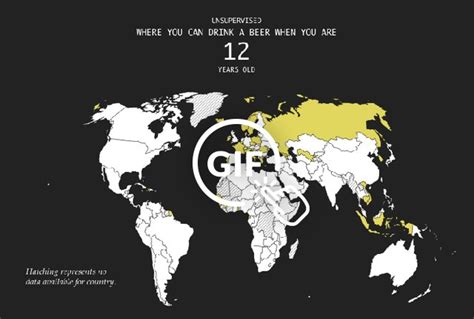 This Map Shows The Legal Drinking Age For Every Country In The World Thrillist