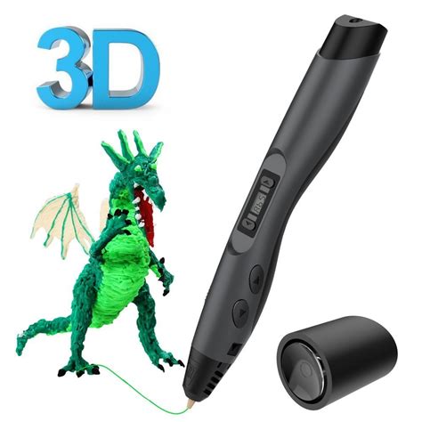 3d Printing Pen Tecboss Intelligent 3d Pen With Oled Display And 2