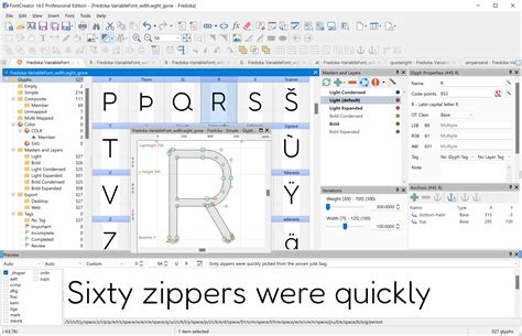 Fontcreator Is The Most Popular Font Editor For Windows