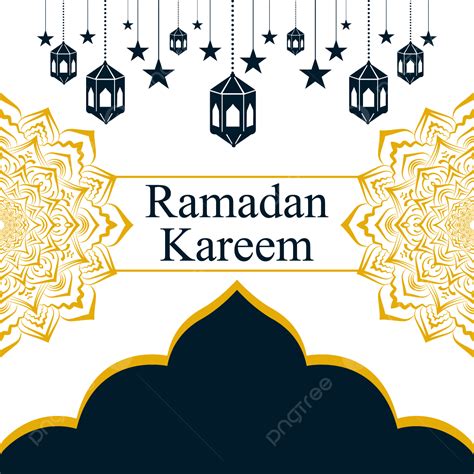 Ramadan Kareem Islamic Mandala Background Design Ramadan Kareem
