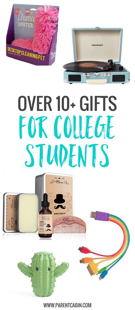 She has also given them practical kitchen equipment (tin and bottle opener) and food treats that they wouldn't buy as students. 10+ Christmas Gifts For College Students • Parent ...