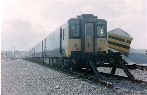 Unit 210001 At Reading Forming A Service To Didcot On 30 May 1982 Its First Day In Passenger