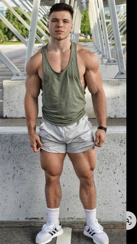 Pin by Nice Körper on Guy Next Door Mens vest fashion Muscular legs