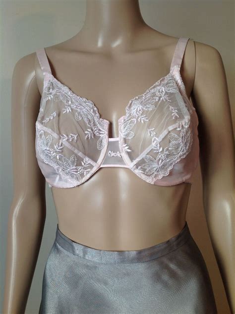Christian Dior Vintage Intimates Lace Embroidered Pastel Pink Etsy