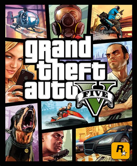 Image Gta Five Cover Artwork 1 02042013 Grand Theft Auto