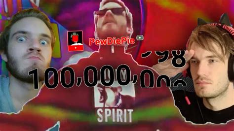 Pewdiepie Hits 100 Million Subs Youtube