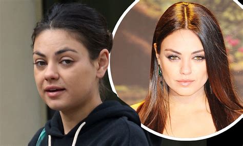 Mila Kunis No Makeup Daily Mail