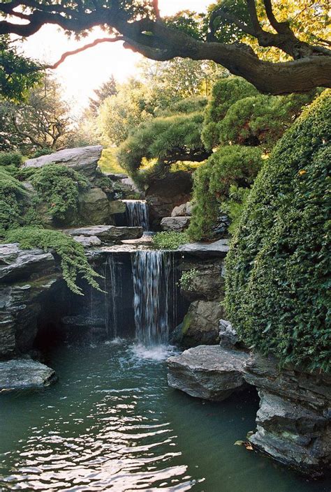 Waterfall At Brooklyn Botanical Garden Flickr Photo Sharing