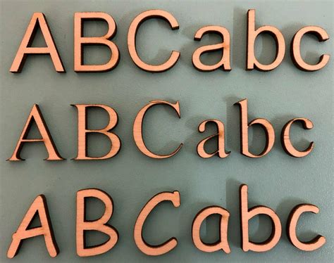 Laser Cut Letters 20mm To 100mm