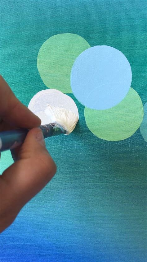 Paint Circles Circle Painting Acrylic Painting Canvas Acrylic