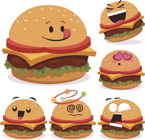 Royalty Free Clip Art Of Hamburger Buns Clip Art Vector Images
