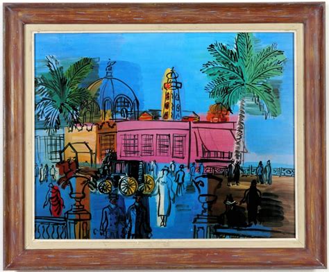 raoul dufy promenade in nice mutualart