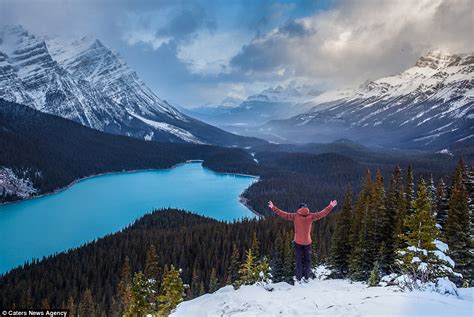Callum Snaper Spends Days Hiking To Remote Areas Of Canadian Rockies To