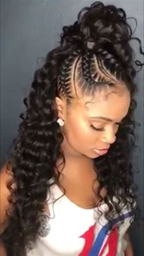 20 Hair Braided To The Side With Curly Weave Fashionblog
