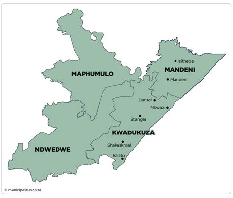 Kwadukuza Local Municipality Kzn292 Mufti Of Kwazulu Nataal Province