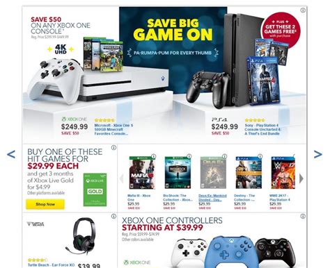 Best Buy Black Friday 2016 Deals Destiny The Collection Overwatch