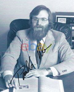 Paul Allen Signed X Photo Microsoft Reprint EBay